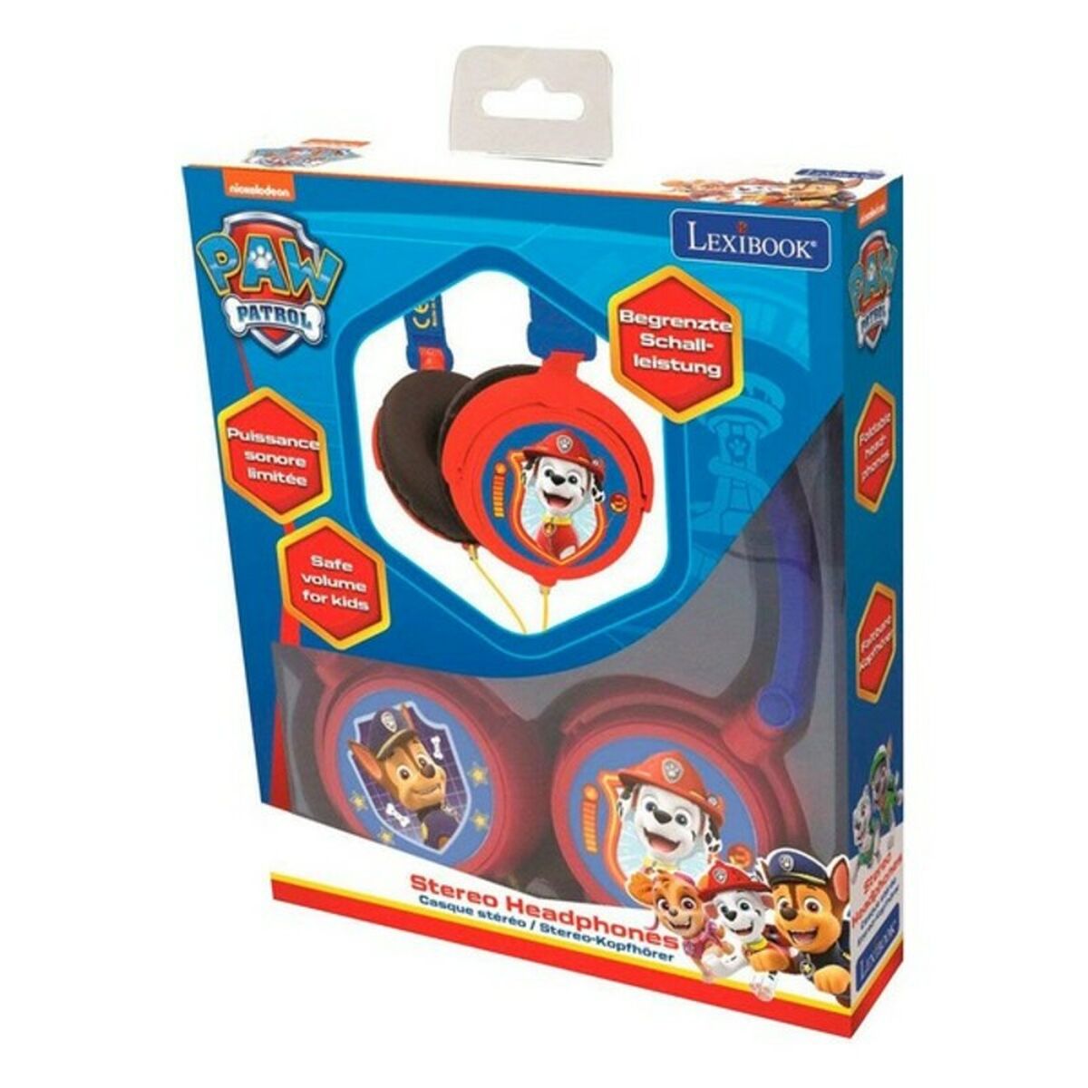 Foldbare hovedtelefoner Paw Patrol Lexibook HP015PA
